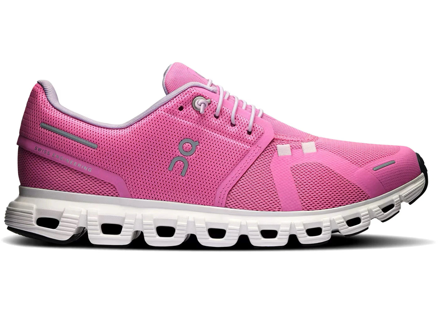 On Running Cloud 6-Raspberry White (Women's)