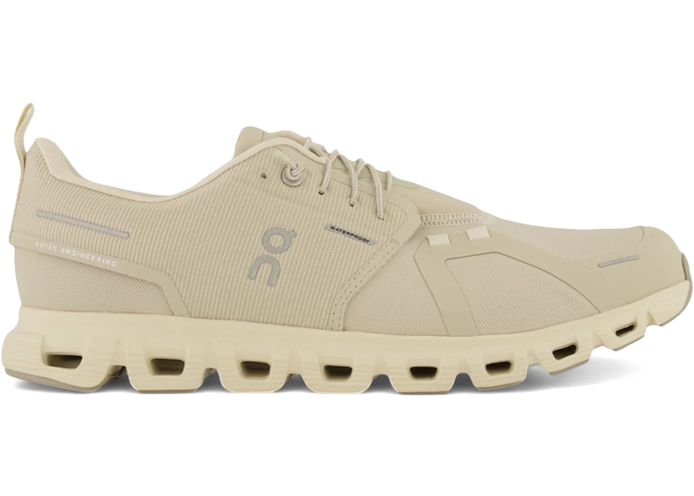 On Running Cloud 6 Waterproof-Pelican Ghost