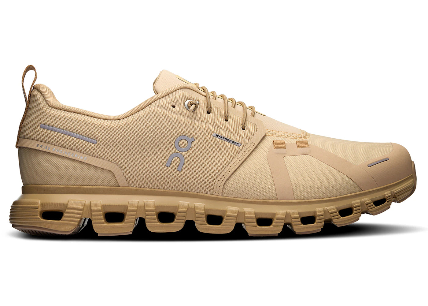 On Running Cloud 6 Waterproof-Sand Dune