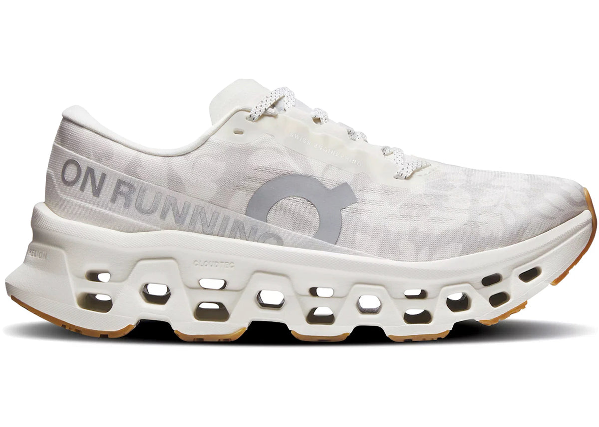 On Running Cloudmonster 3 Free People Movement White Pearl - main view