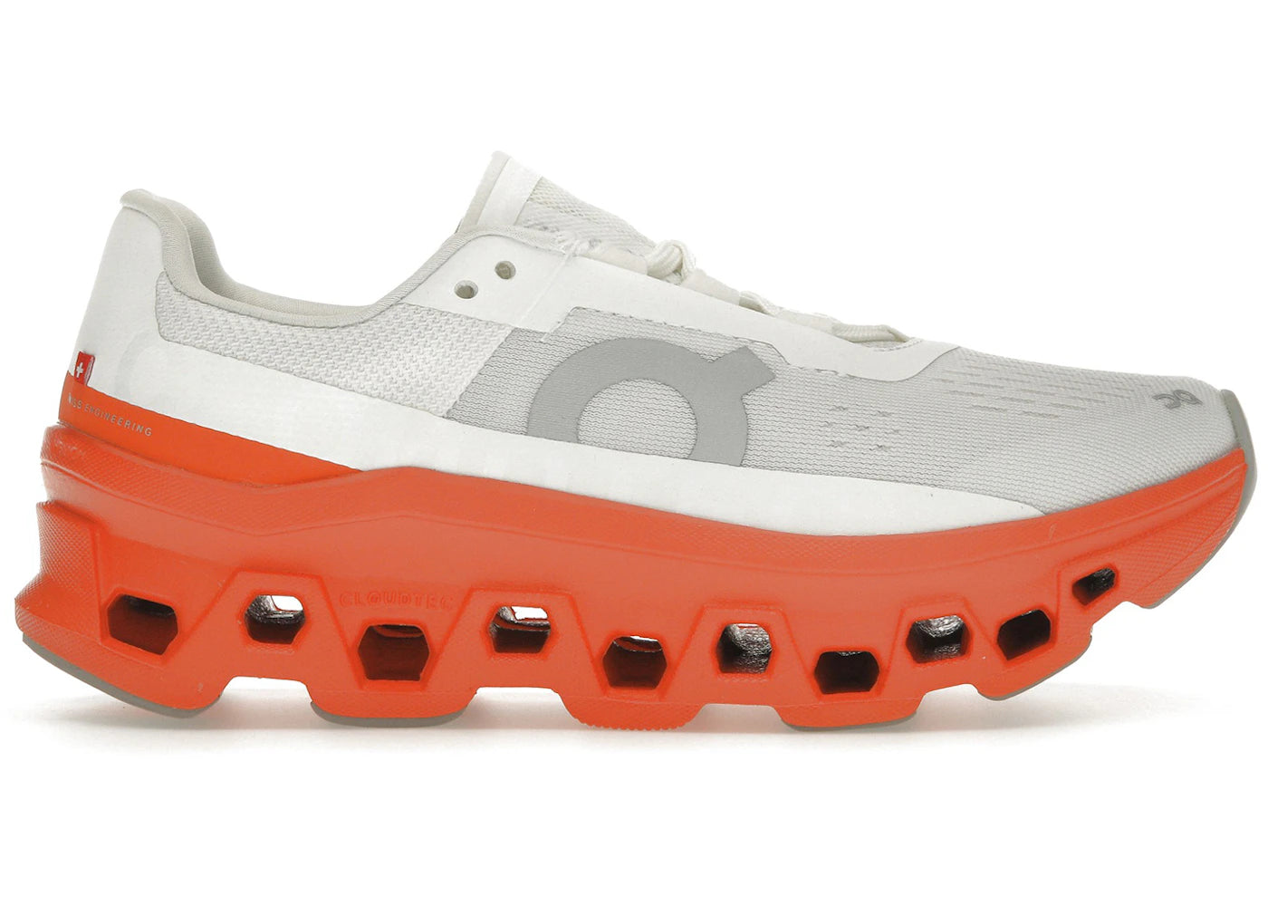 On Running Cloudmonster-White Flame (Women's)