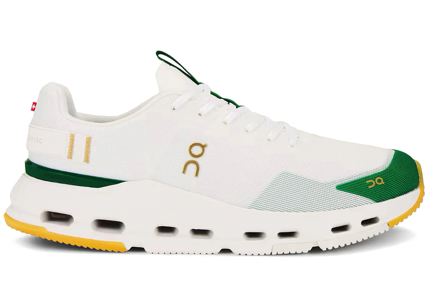 On Running Cloudnova Form 2-White Abundant Green (REVOLVE &amp; FWRD Exclusive)