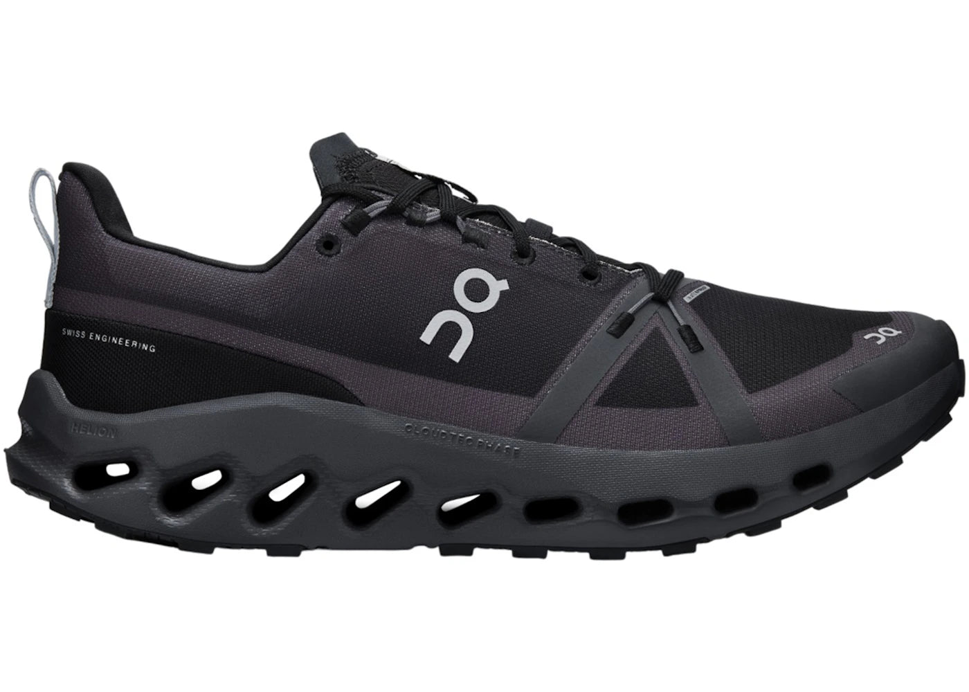 On Running Cloudsurfer Trail Waterproof-Black Eclipse