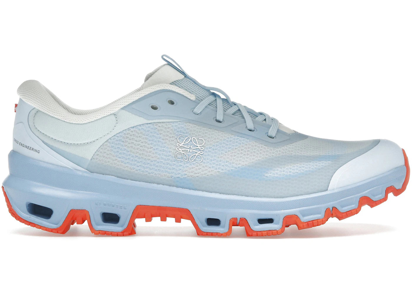 Sur Running Cloudventure 2-LOEWE Bleu Rouge Blanc