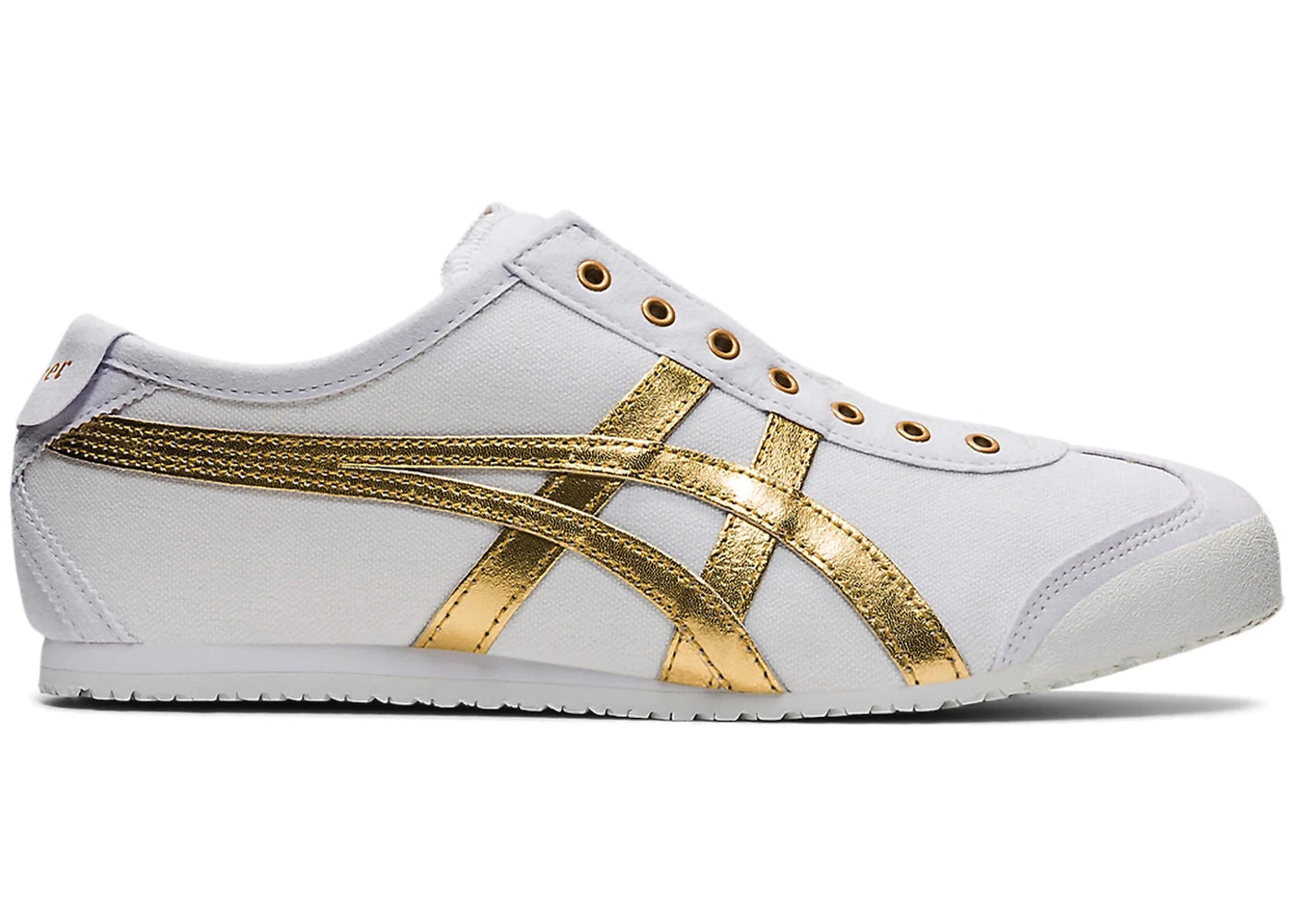 Onitsuka Tiger Mexico 66 Slip-On-White Pure Gold