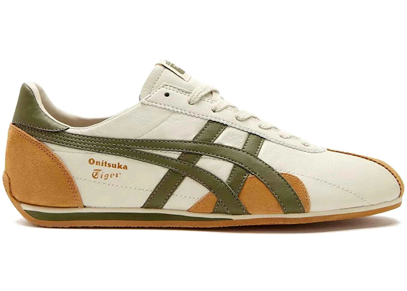 Onitsuka Tiger Runspark-Beige Olive Green Mustard Yellow