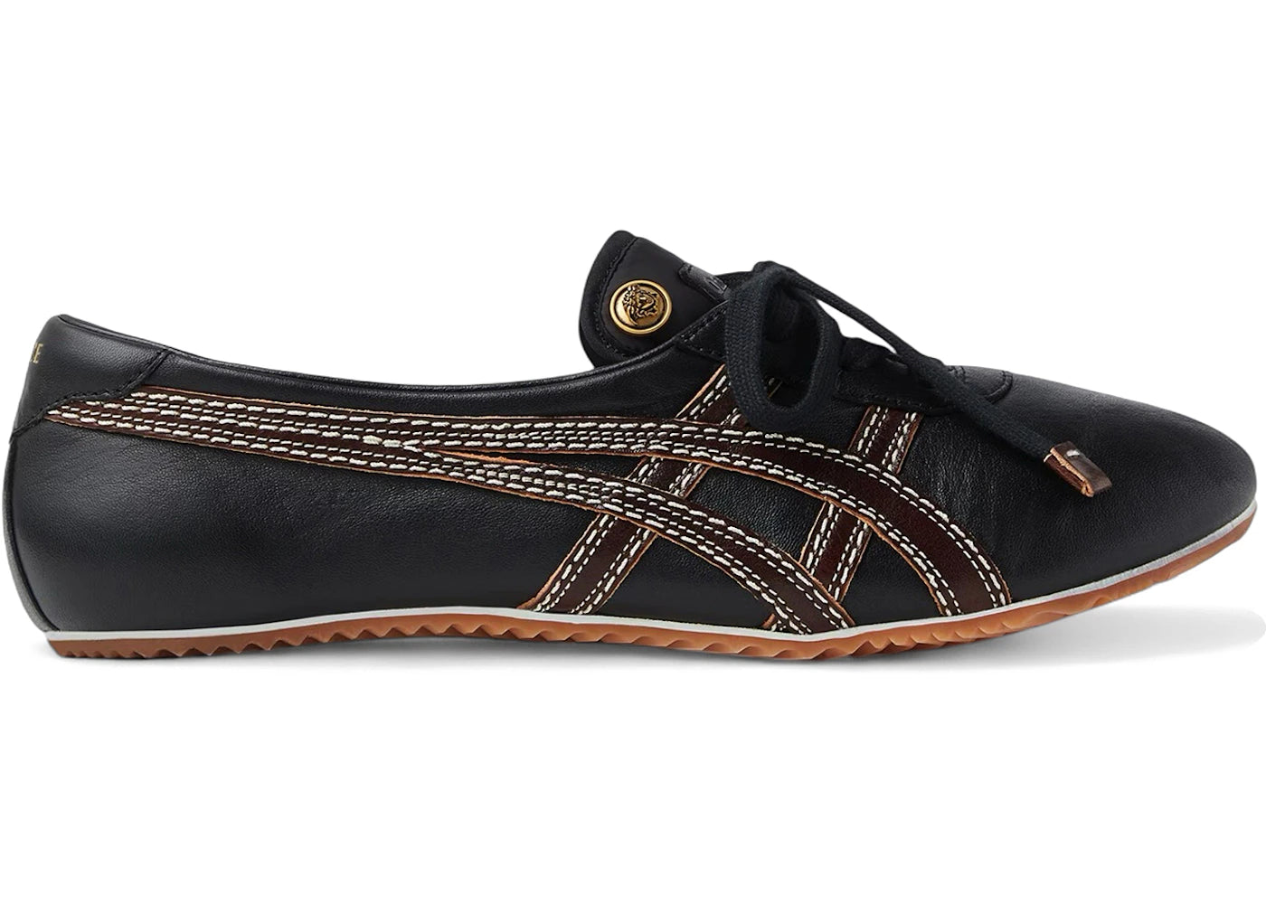 Onitsuka Tiger Tai-Chi Sakura Nappa Versace Black Brown