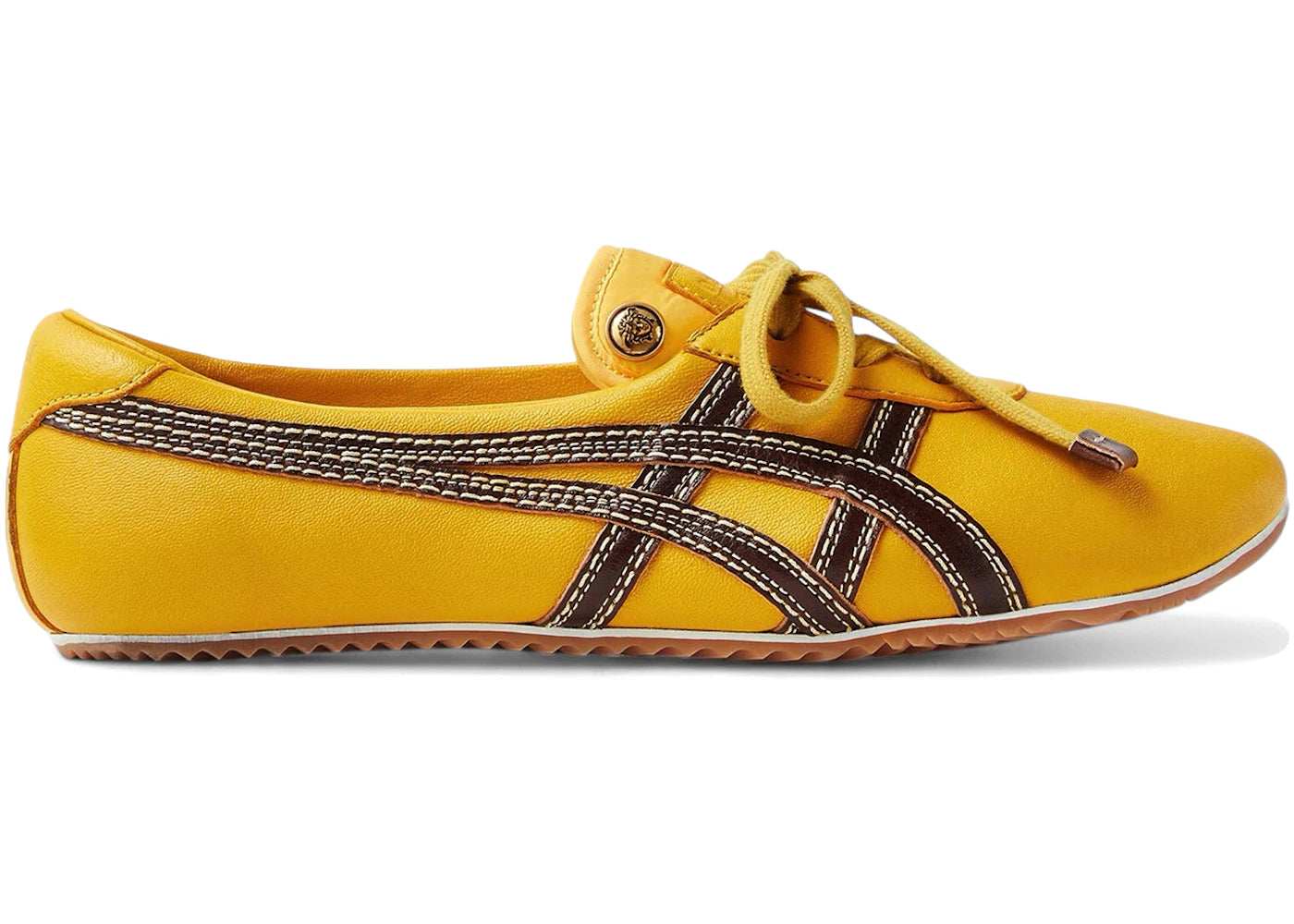 Onitsuka Tiger Tai-Chi Sakura Nappa Versace Brown Yellow