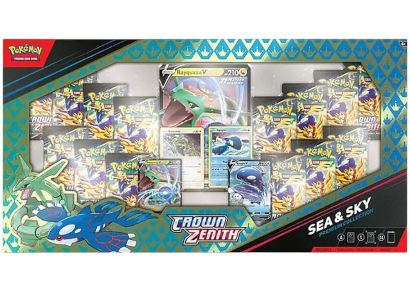 Collection Premium Pokémon Crown Zenith - Mer et Ciel