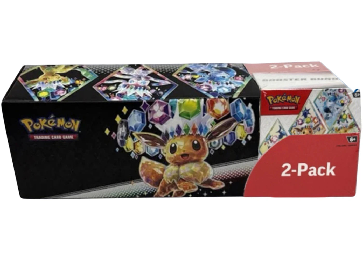 Pokémon Prismatic Evolutions Surprise Box  Booster Bundle 2 Pack