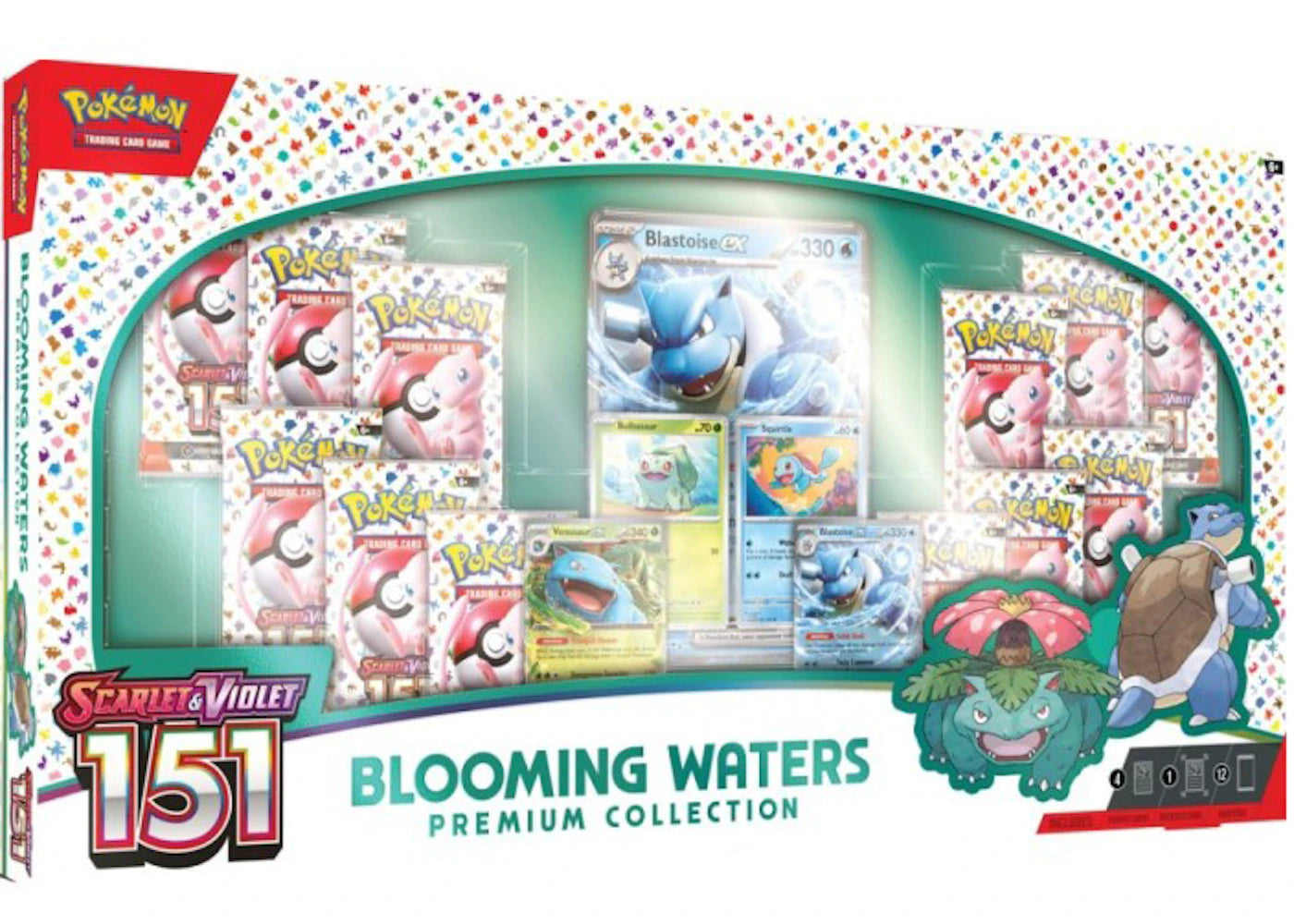 Pokémon Scarlet & Violet-151 Blooming Waters Premium Collection Box