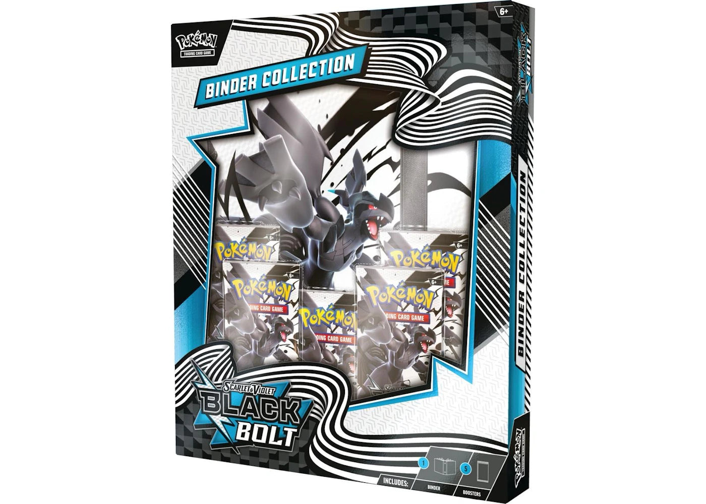 Pokémon Scarlet & Violet Black Bolt Binder Collection - main view