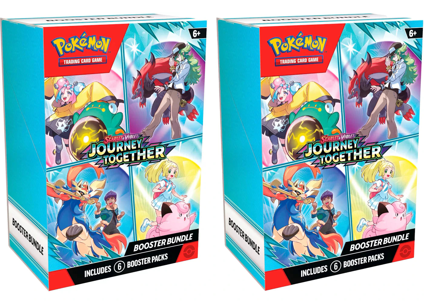 Pokémon Scarlet Violet-Journey Together Booster Bundle 2x Lot