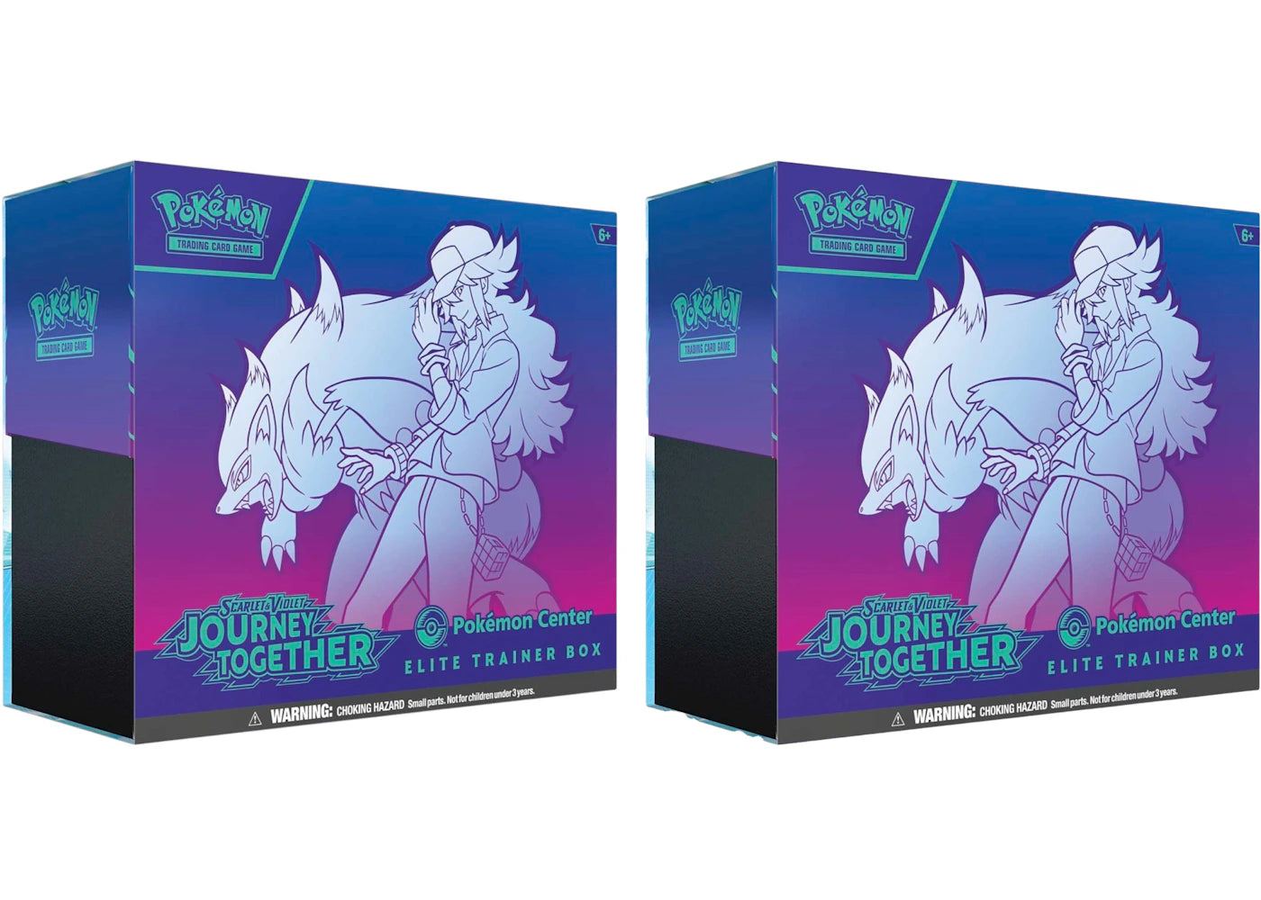 Pokémon Scarlet &amp; Violet - Voyage ensemble - Coffret Dresseur d'élite du Centre Pokémon (lot de 2)