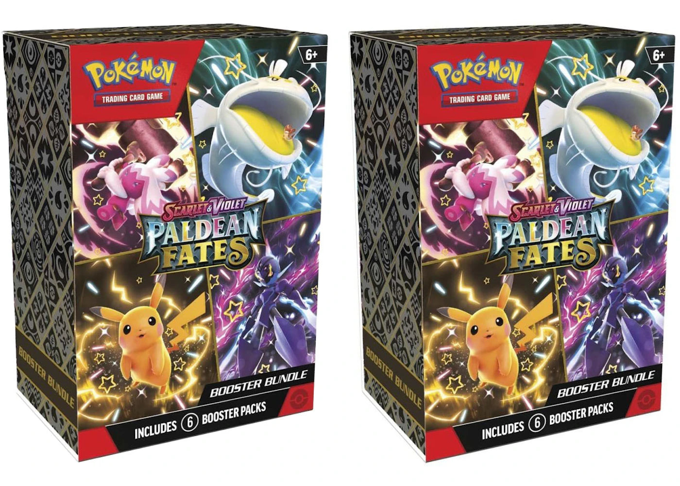 Lot de 2 boosters Pokémon Scarlet &amp; Violet - Destins Paldéens