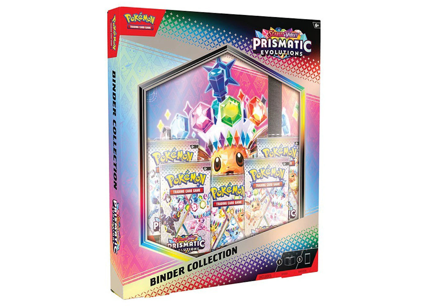 Pokémon Scarlet &amp; Violet-Prismatic Evolutions Binder Collection