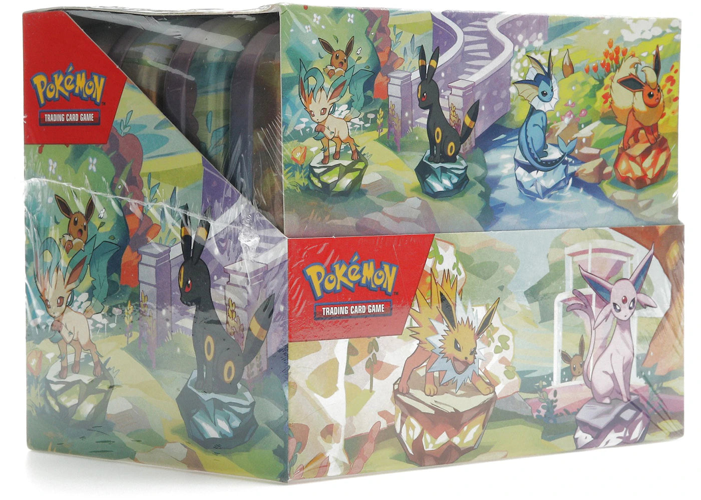 Pokémon Scarlet &amp; Violet - Évolutions Prismatiques - Mini-présentoir en métal (8 pièces)