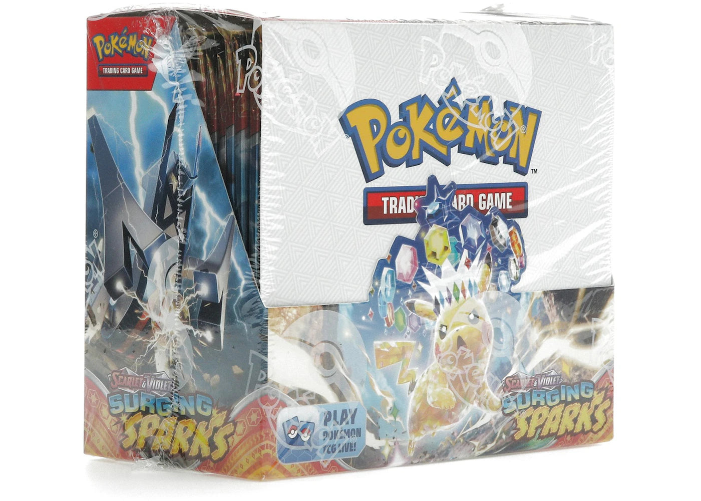 Coffret de présentation de boosters Pokémon Écarlate et Violette - Étincelles Déferlantes