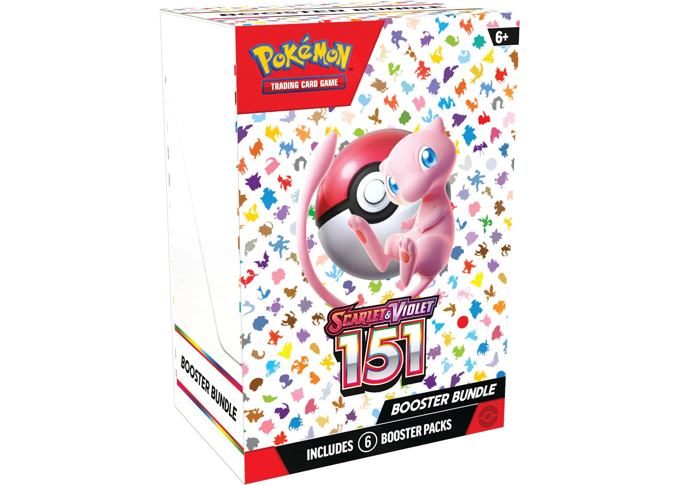 Pack de 6 boosters Pokémon TCG Scarlet &amp; Violet-151