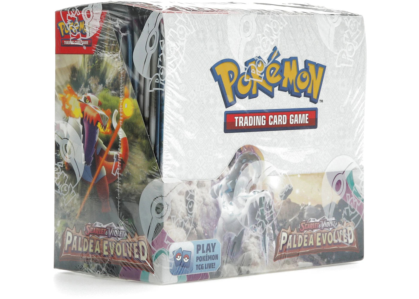 Coffret de boosters Pokémon JCC Écarlate et Violette - Paldea Évoluée