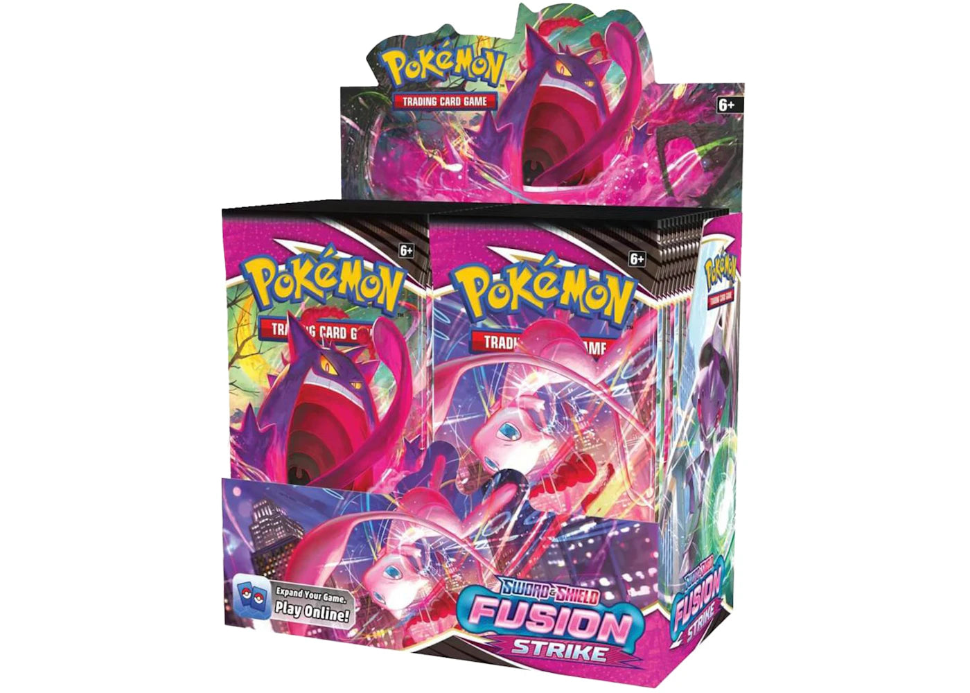 Coffret de boosters Frappe Fusion Épée et Bouclier du JCC Pokémon