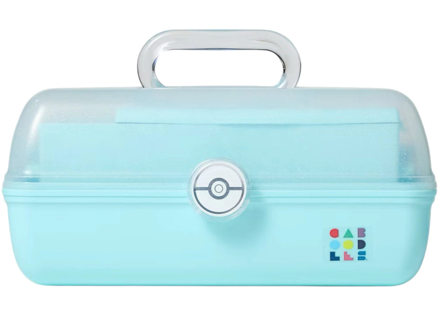 Pokemon x Target Caboodles Case Clear Sparkle/Light Blue - main view