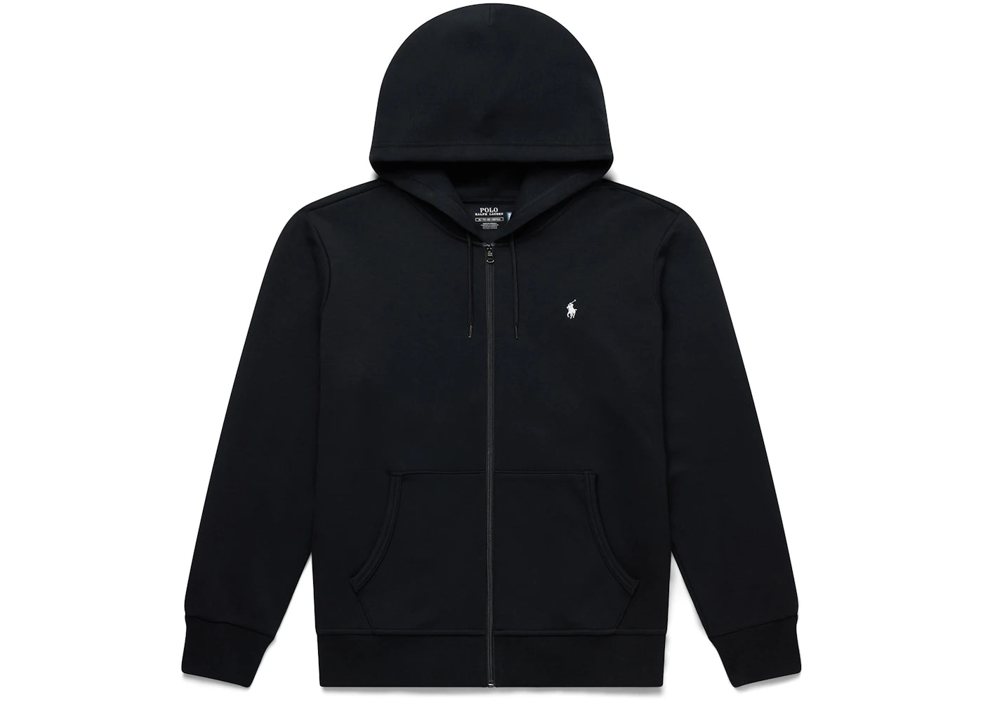 Polo Ralph Lauren Double-Knit Full-Zip Hoodie Polo Black