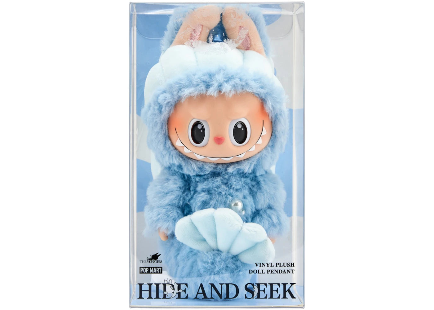 Pop Mart Labubu Hide and Seek In Singapore Series Vinyl Plush Pendant-