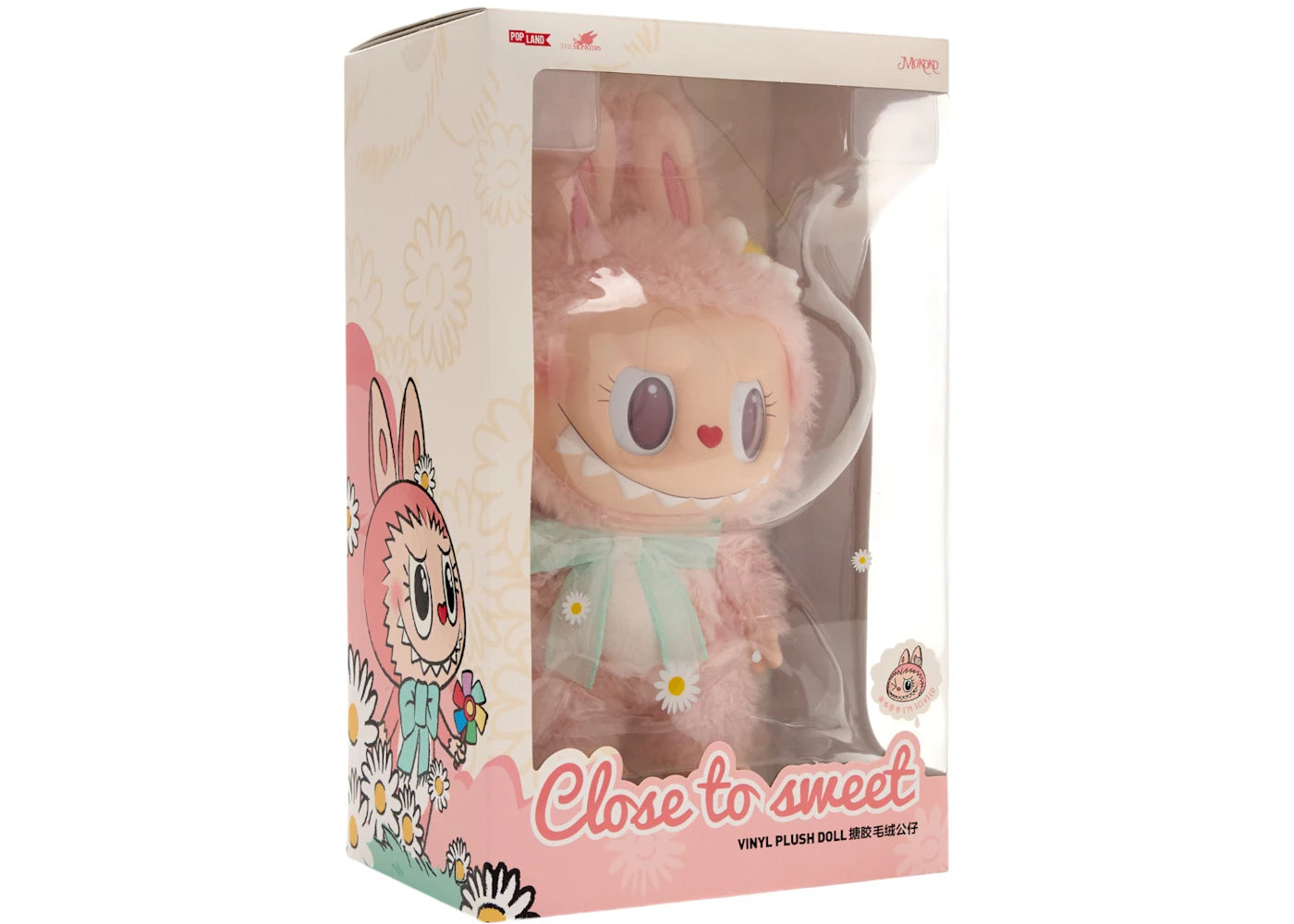 Pop Mart Labubu Mokoko Close to Sweet Vinyl Plush Doll-