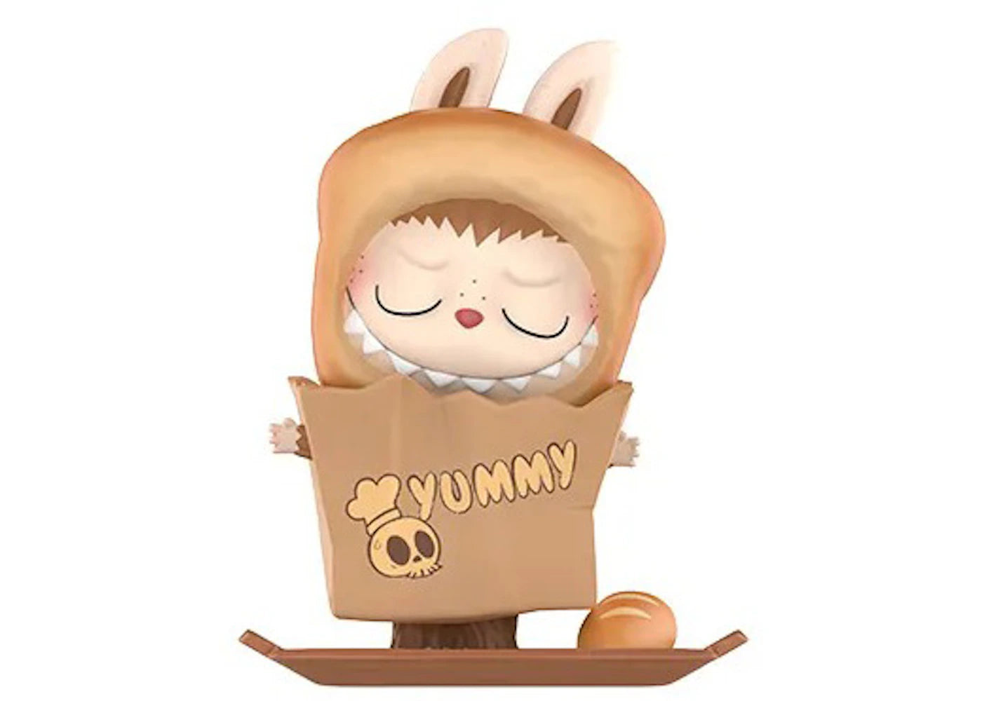 Pop Mart Labubu The Monsters Almost Hidden Series Bread Bag Figure-
