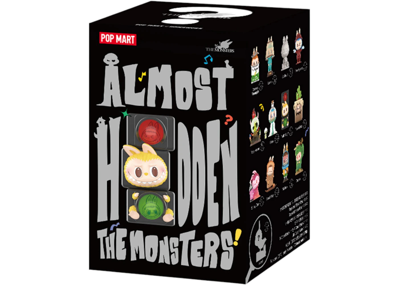 Pop Mart Labubu The Monsters Almost Hidden Series Figure Single Blind Box-