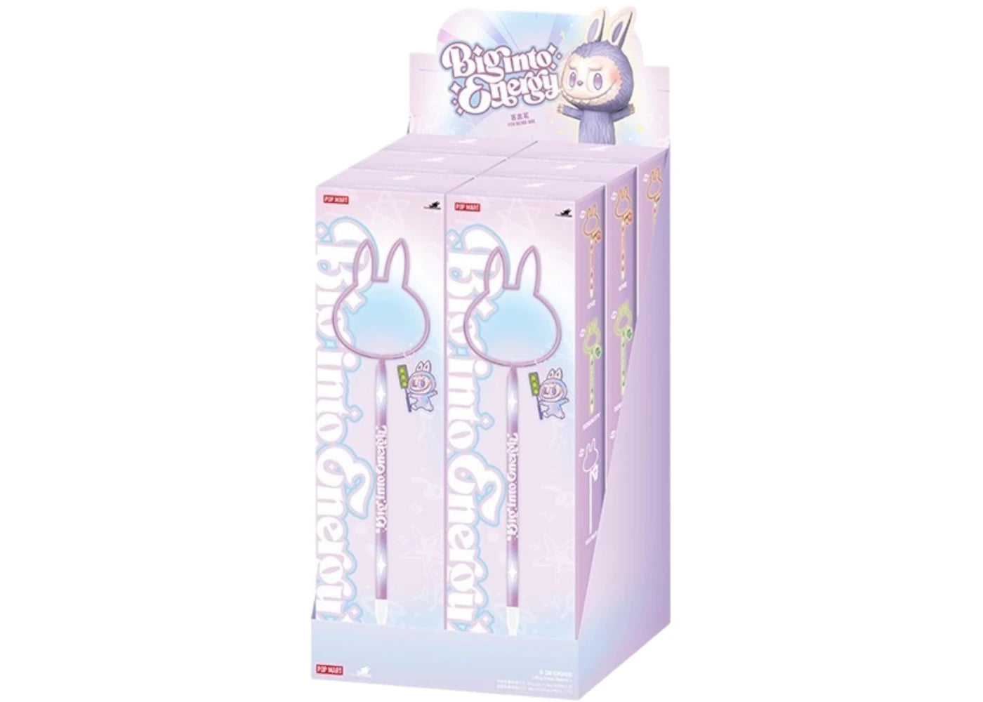 Pop Mart Labubu The Monsters Big into Energy Series Pen Sealed Case (6 Blind Box)-