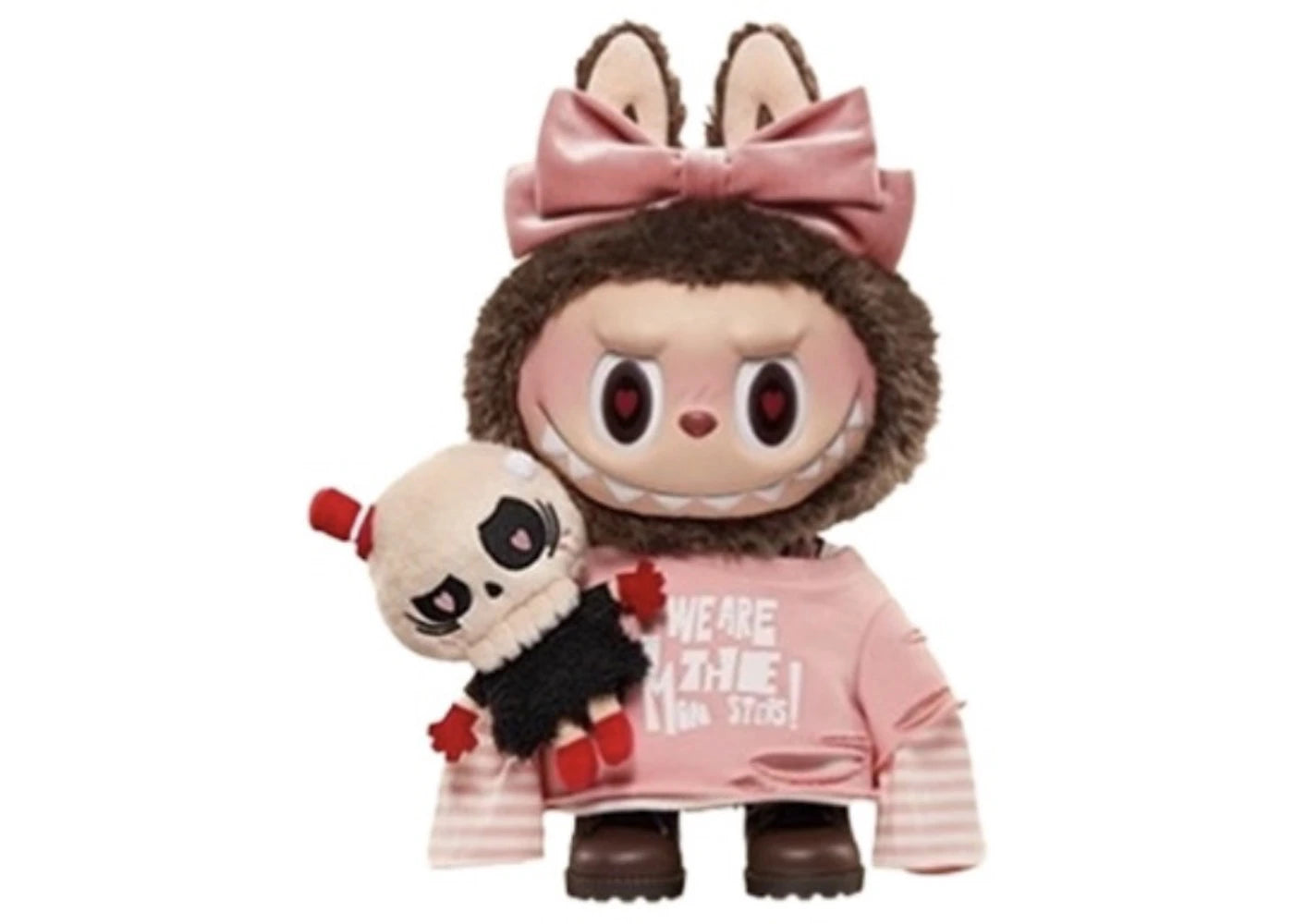 Pop Mart Labubu The Monsters Catch Me If You Like Me Secret Edition Figure-Pink