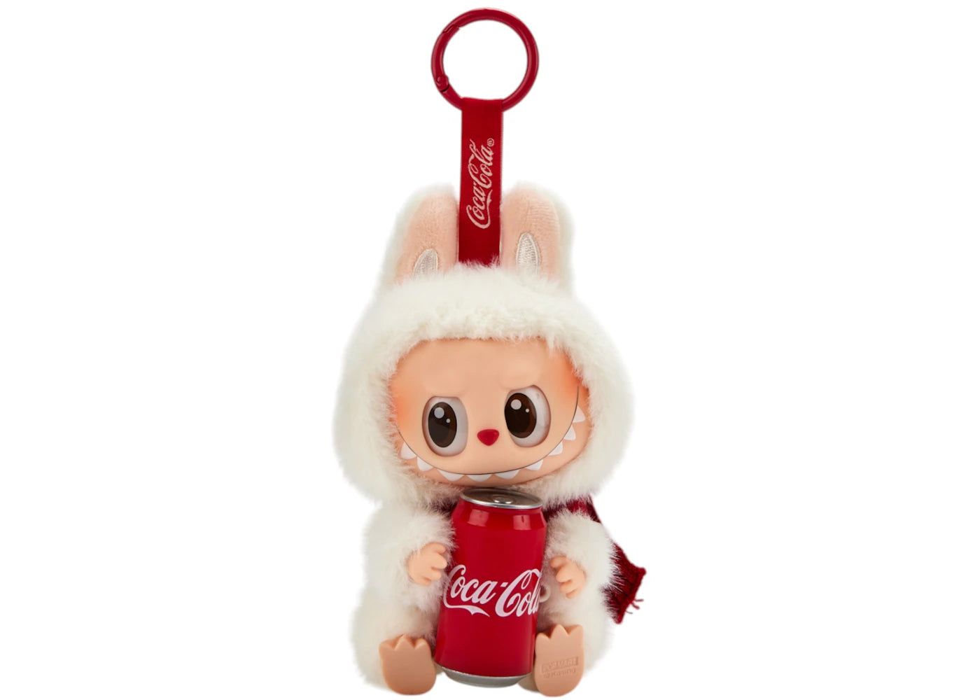 Pop Mart Labubu The Monsters Coca Cola Series Happy Factor Vinyl Plush Figure-
