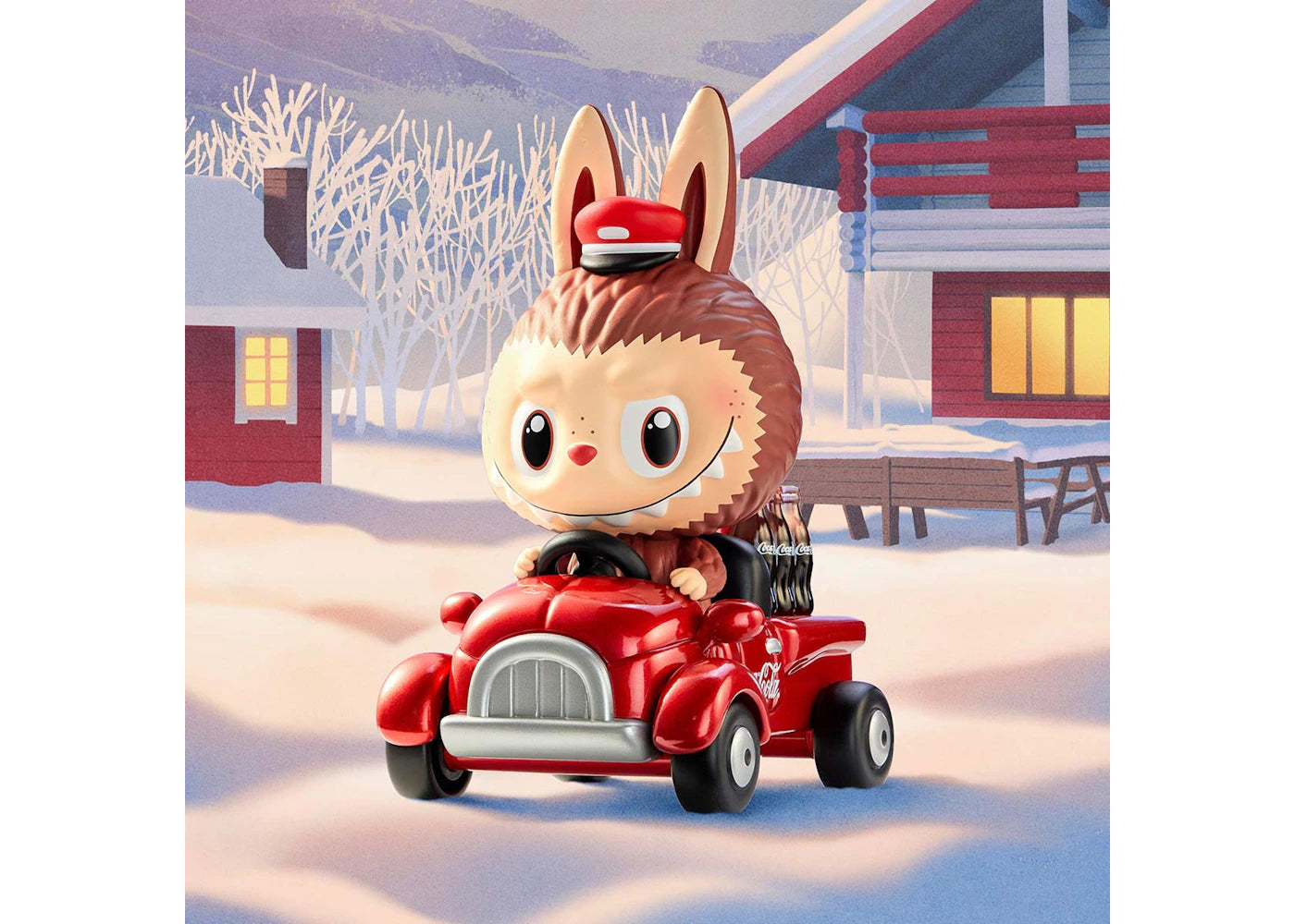 Pop Mart Labubu The Monsters Coca-Cola Series Labubu Express (Secret Edition) Figure-