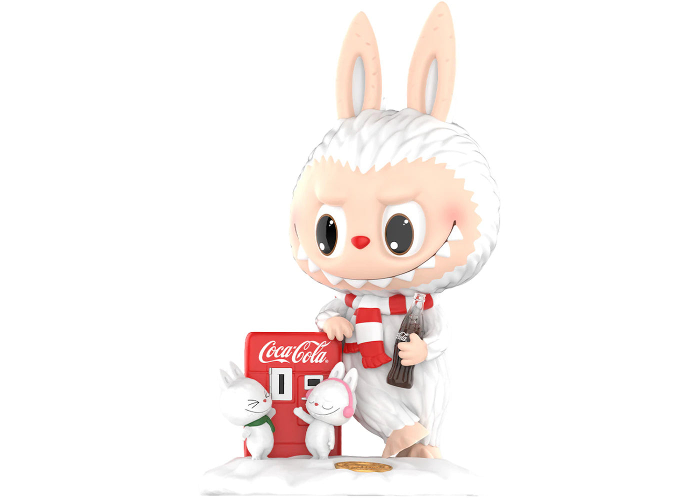 Pop Mart Labubu The Monsters Coca-Cola Series Little Snowman Figure-