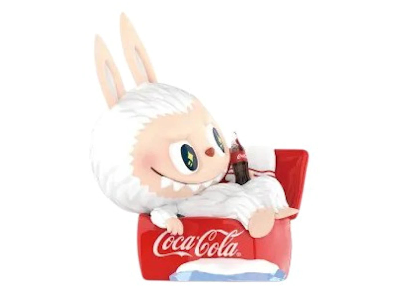 Pop Mart Labubu The Monsters Coca-Cola Series Special Sofa Figure-