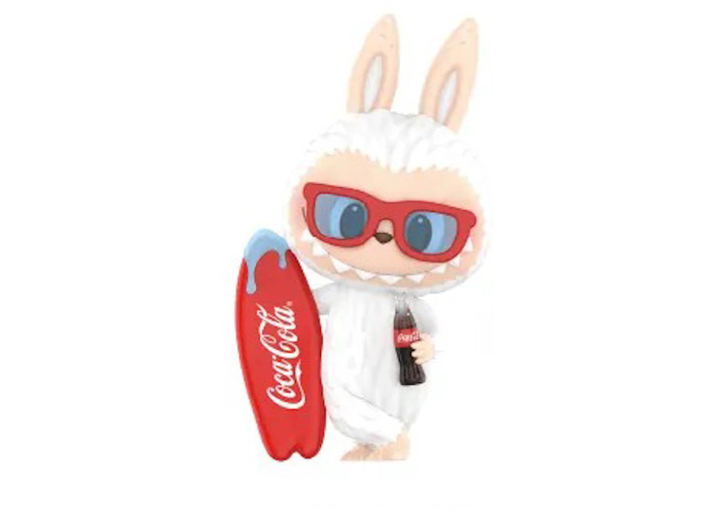 Pop Mart Labubu The Monsters Coca-Cola Series Surf with Me Figure-