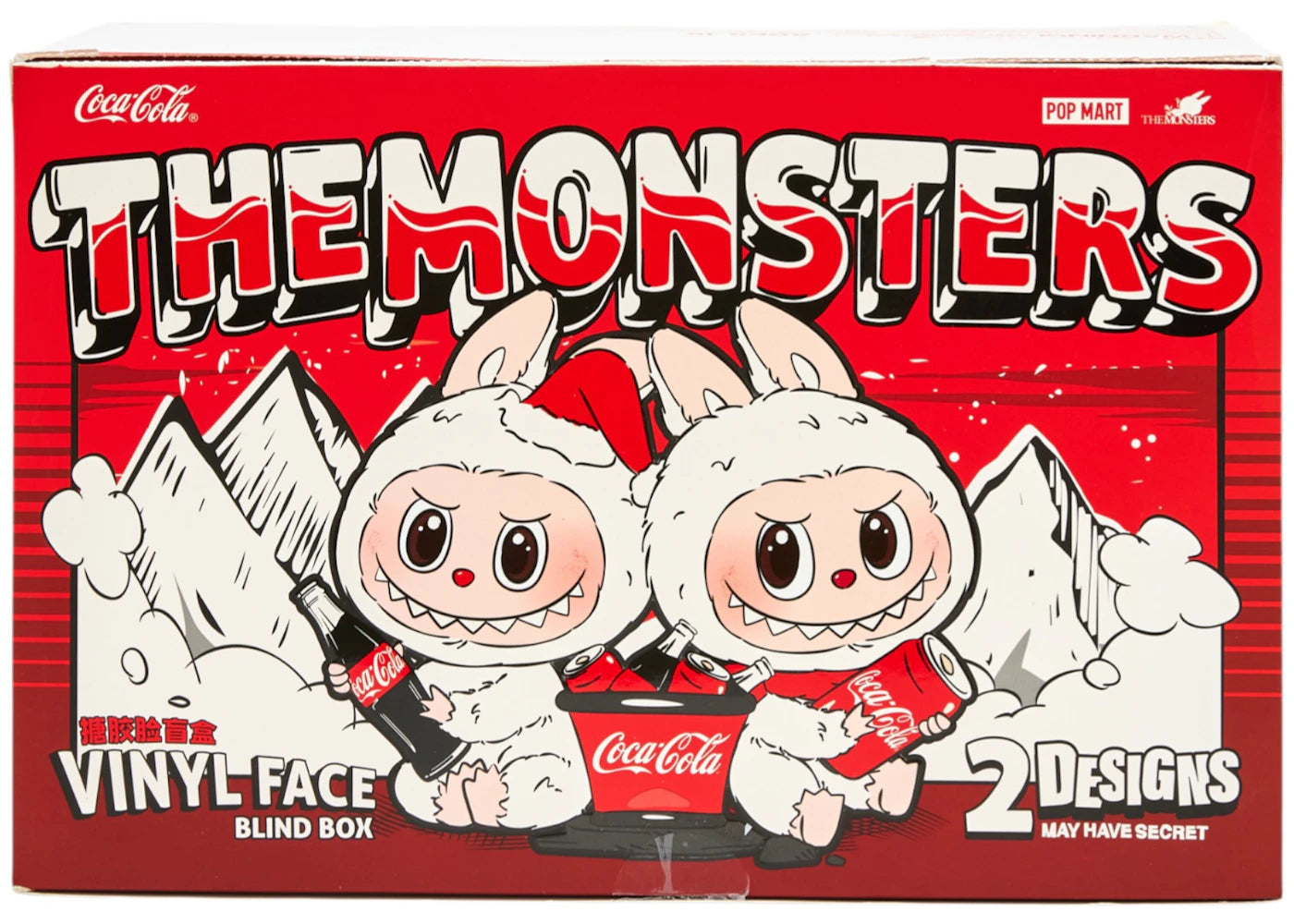 Pop Mart Labubu The Monsters Coca Cola Series Vinyl Face Sealed Case (6 Blind Box)-