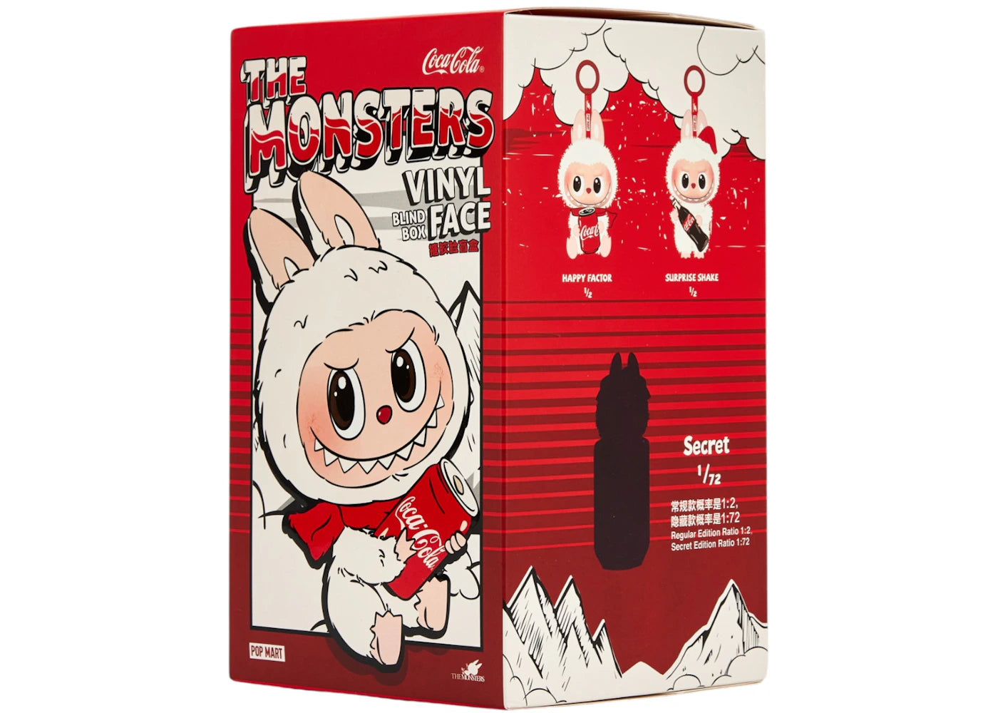 Pop Mart Labubu The Monsters Coca Cola Series Vinyl Face Single Blind Box-