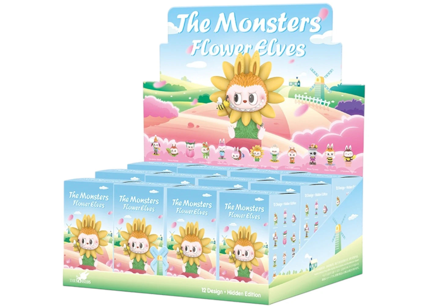 Pop Mart Labubu The Monsters Flower Elves Series Sealed Case (12 Blind Box)-