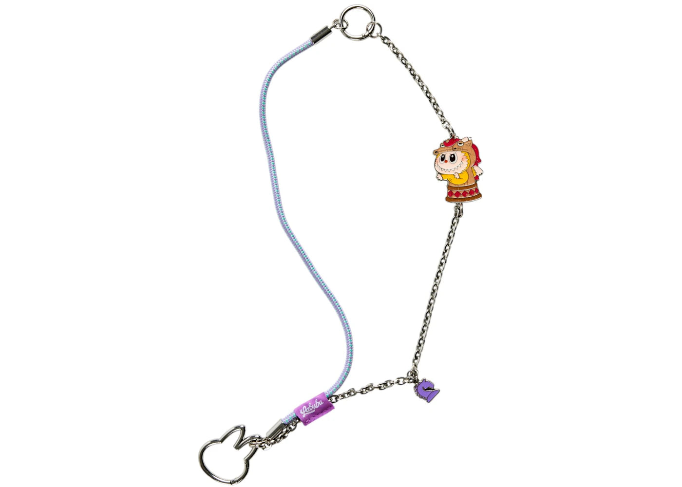 Pop Mart Labubu The Monsters Let's Checkmate Series Knight Pendant-