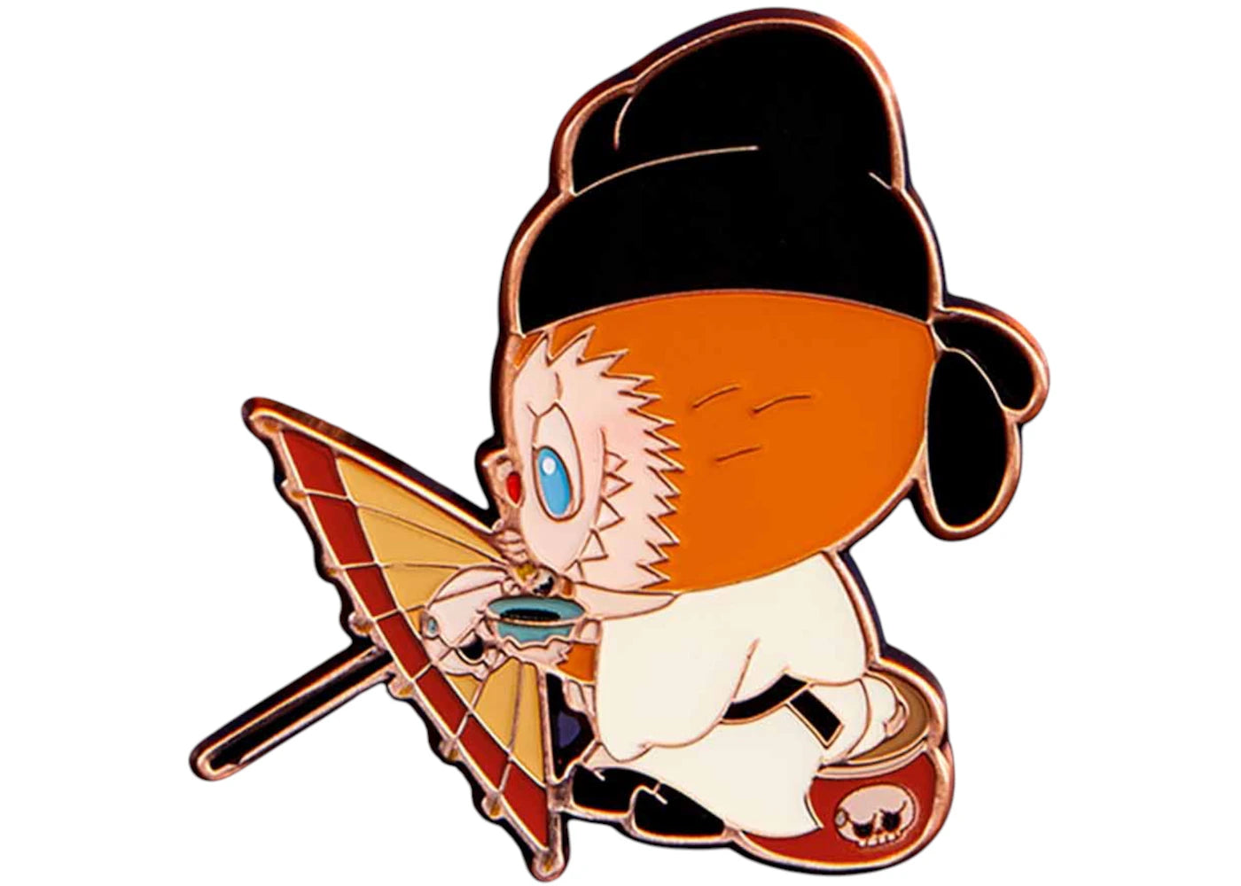 Pop Mart Labubu The Monsters Let's Have Fun Together Series Drawing Umbrella Cover Badge-