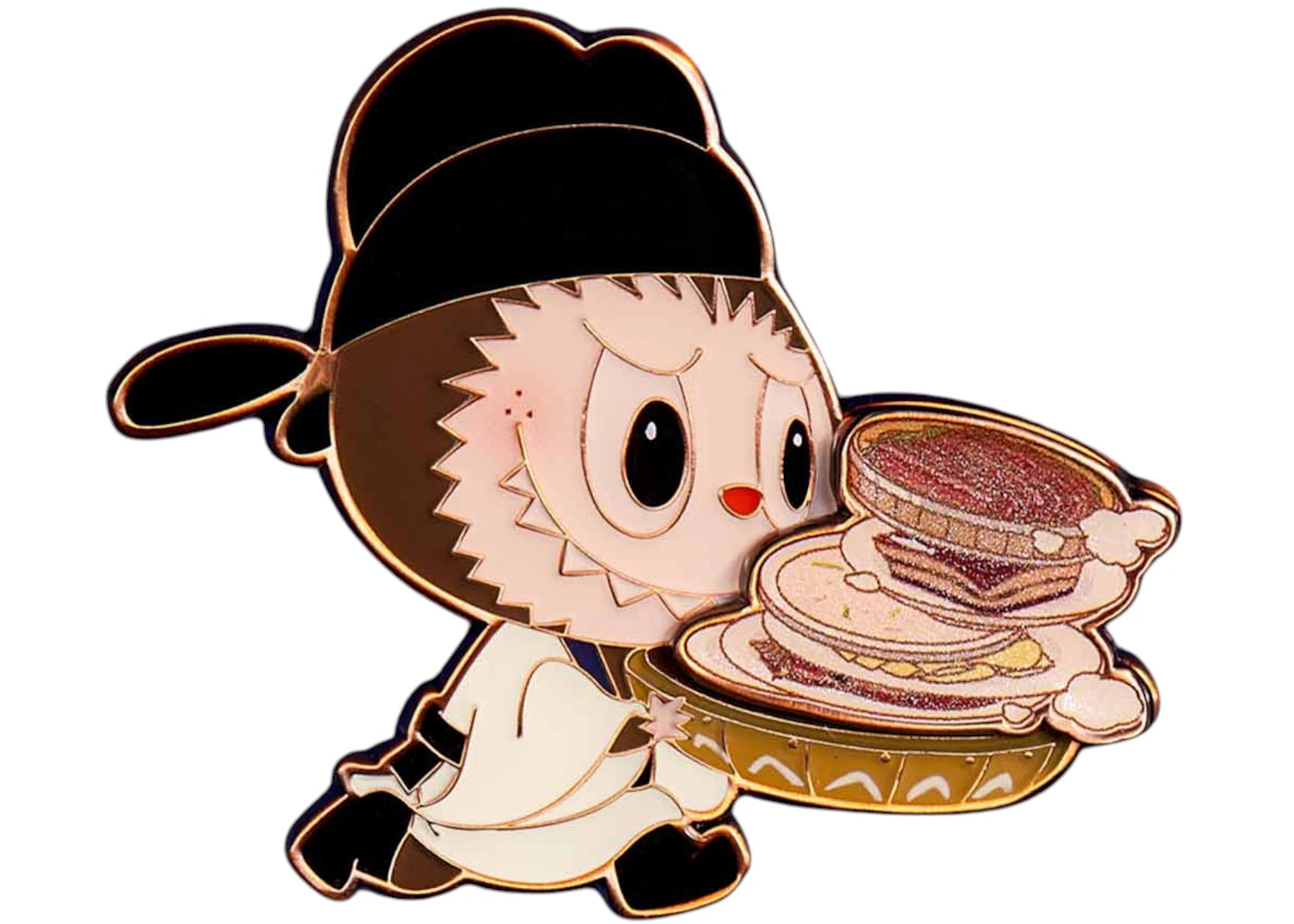 Pop Mart Labubu The Monsters Let's Have Fun Together Series Grand Banquet (Secret Edition) Badge-