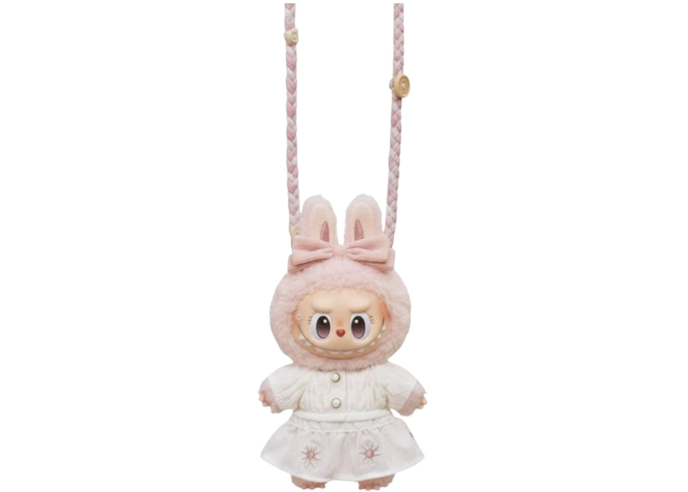 Pop Mart Labubu The Monsters Mokoko Fall into Sweaters Series Vinyl Plush Pendant - main view