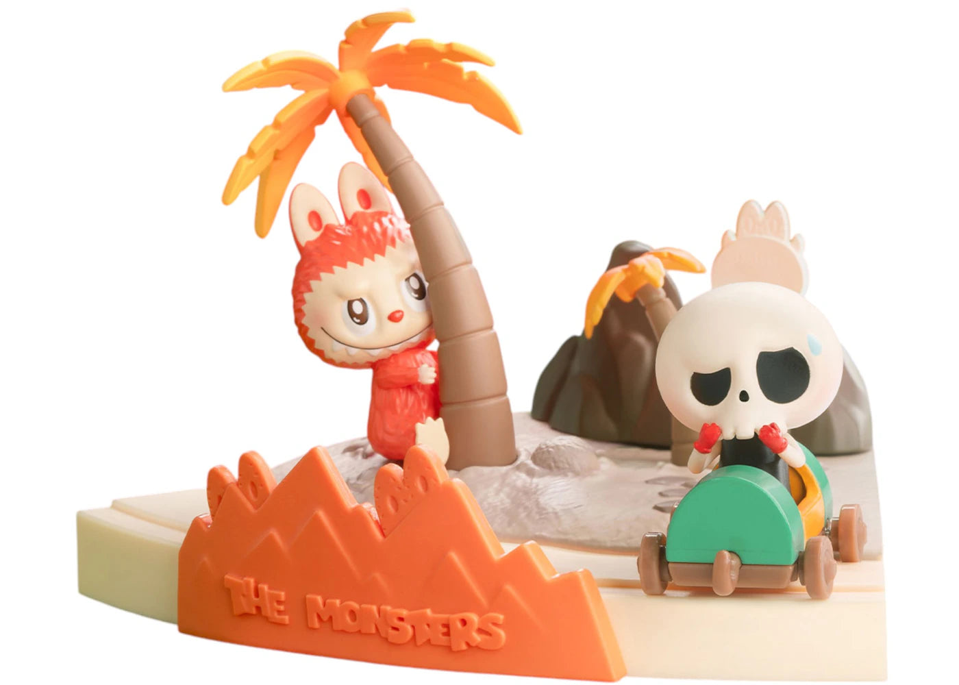 Pop Mart Labubu The Monsters Playing Games Series Scene Climbing Fun Figure Set-