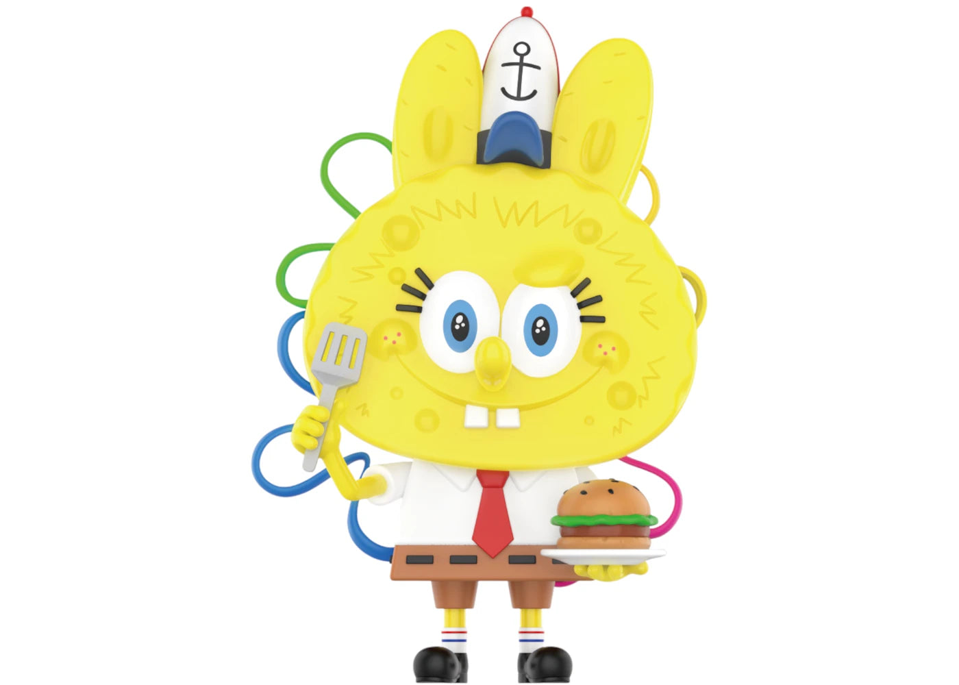 Pop Mart Labubu The Monsters Spongebob Series Champion Chef Figure-