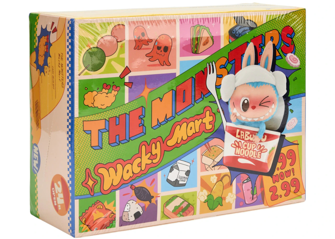 Pop Mart Labubu The Monsters Wacky Mart Series Figure Sealed Case - main view