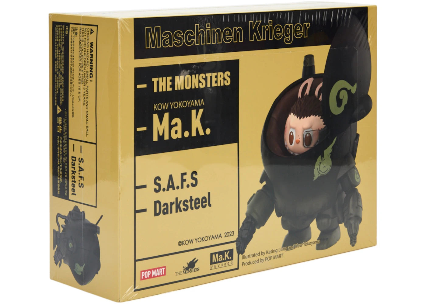 Pop Mart Labubu The Monsters x Kow Yokoyama MA.K.Series Sealed Case (12 Blind Box)-
