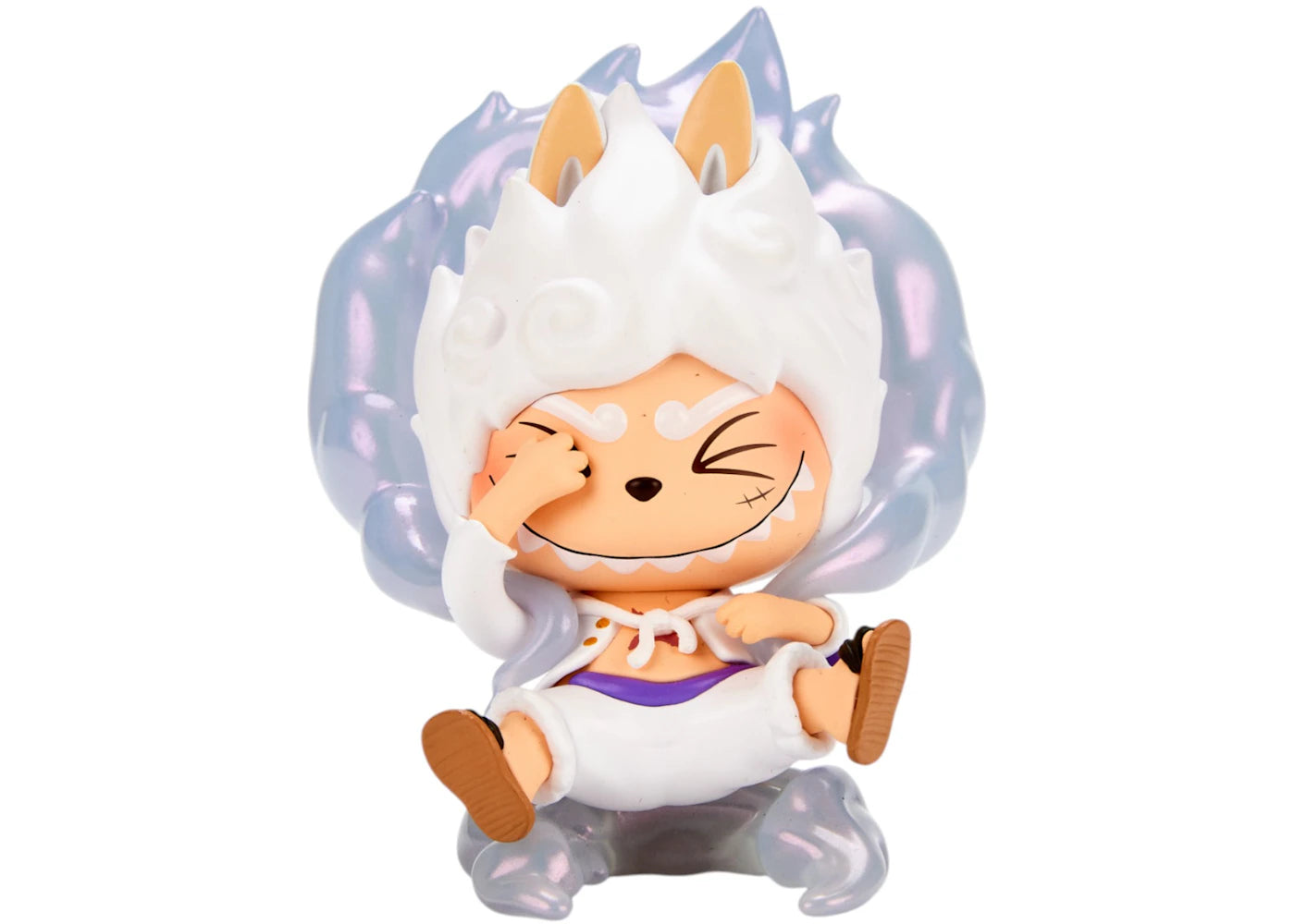 Pop Mart Labubu The Monsters x One Piece Series Monkey.D.Luffy Gear 5 (Secret Edition) Figure-
